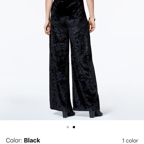 💫💥VELVET ONE SHOULDER RUFFLE JUMPSUIT💖💥💥 - Picture 4 of 5